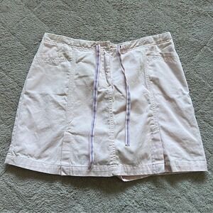 Vintage Blue Cotton Tennis Skort‎ Women's Size 12